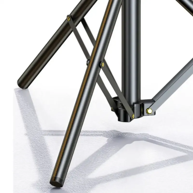 2 In 1 55cm Adjustable Tablet Tripod Floor Stand Holder Live Mount 4-13 Inches For IPad IPhone Bracket Support_voghion.com