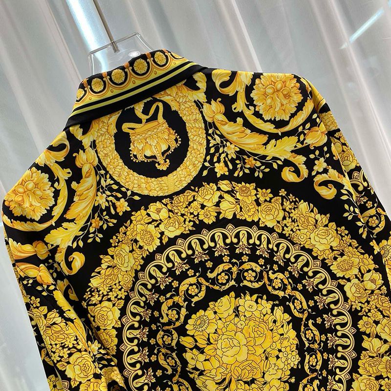 Herren-Cardigan-Shirt mit Digitaldruck – Trendy Frühlings-Casual-Button-Up (Schwarz, S-XXL)_voghion.com