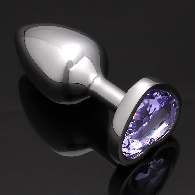 Edelstahl 2,8 CM Anal Plug Herz Metall Butt Plug Sex Spielzeug für Frauen Mann Wasserdicht Schmuck Perlen Erwachsene_voghion.com