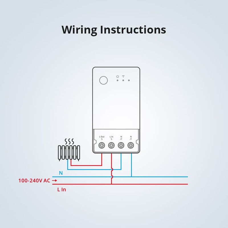 SONOFF POW Origin Powr316 Güç Ölçer 16A Wifi Akıllı Anahtar Alexa Google Home EWek Uygulaması ile Çalışır Ifttt_voghion.com