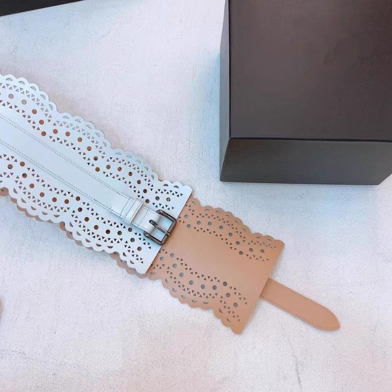 HOT Hule Læder Skærfbind Kvinder Kohud Mode Slank Talje Ser Viser Italiensk Design_voghion.com