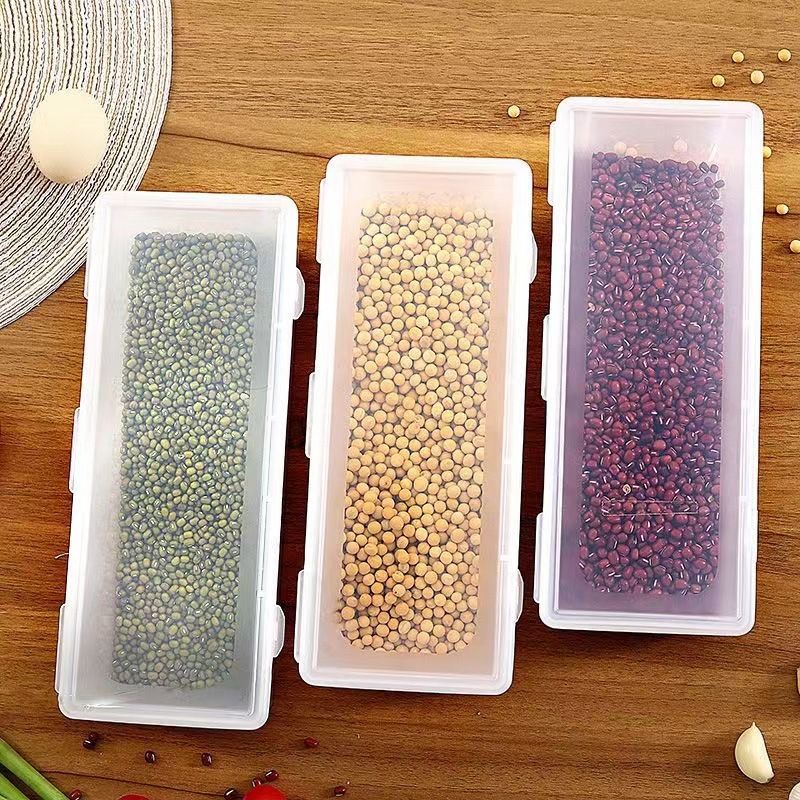 Storage Multi-Functional Plastic Refrigerator Preservation With Lid Kitchen Grain Food Hanging Noodle Sealing Box_voghion.com