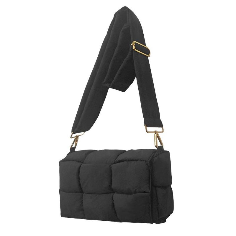 2025 Spring/Summer New Crossbody For Women Versatile Shoulder Bag Niche Woven Space Cotton Plus_voghion.com