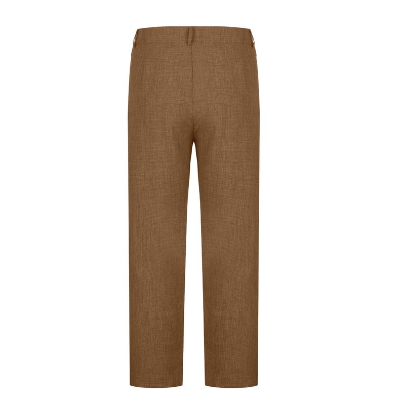 "Herren Slim Fit Freizeithose mit dekorativen Taschen - Bequeme Hose aus Baumwollmischung für Business & Freizeit"_voghion.com