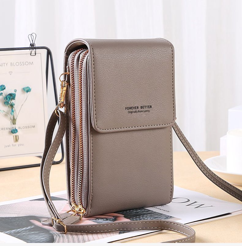 Nuova borsa per cellulare 2024, borsa alla moda per donna borsa a tracolla a tracolla versione coreana, borsa a tracolla mini ragazza multifunzionale_voghion.com