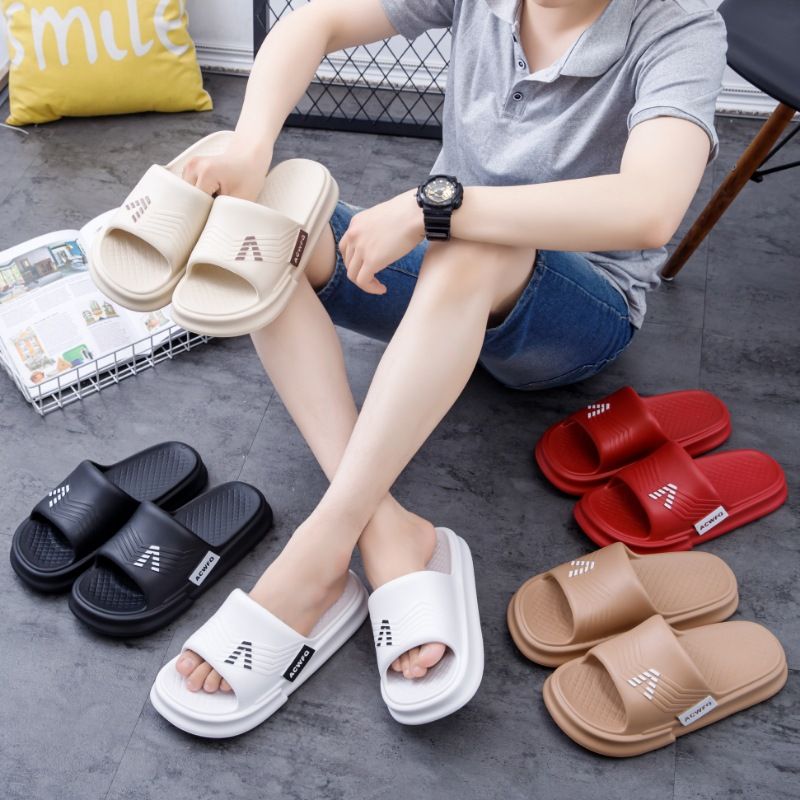 EVA per abbigliamento estivo da uomo, nuove pantofole da spiaggia One Word Flip Home_voghion.com