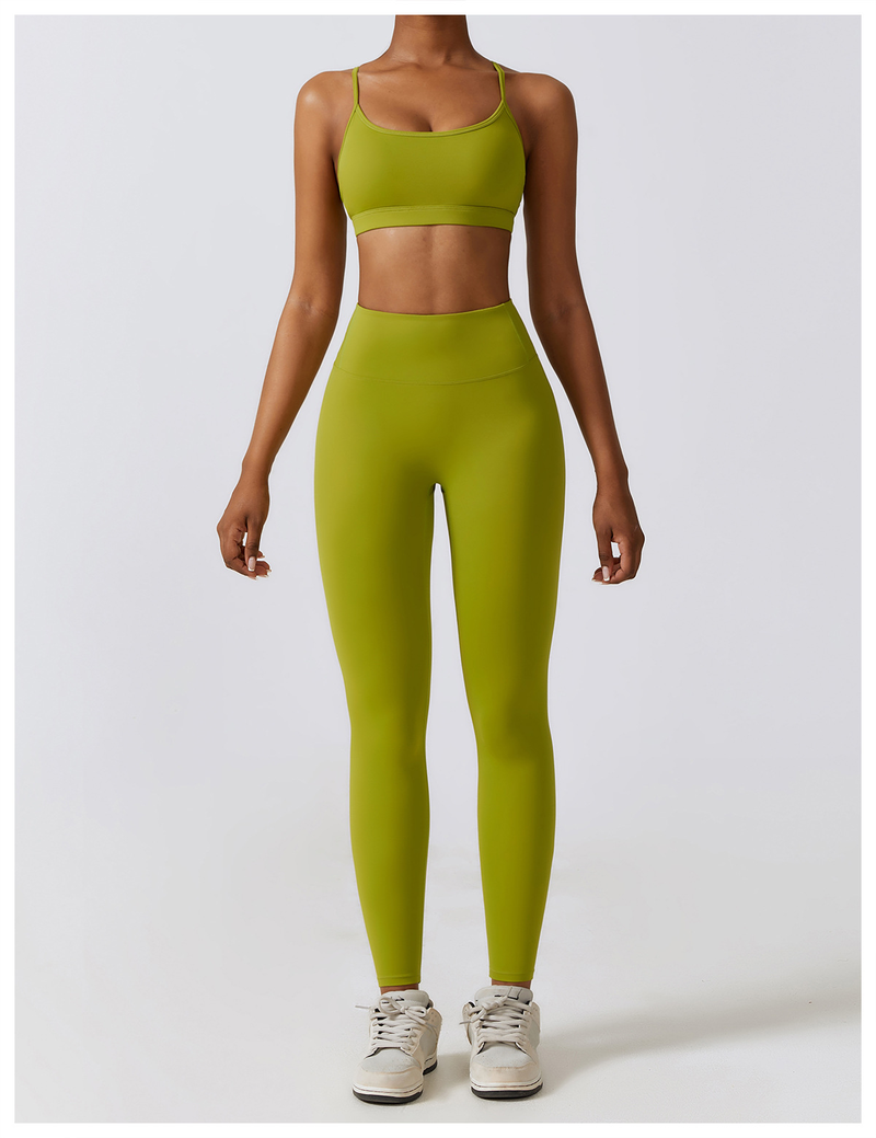 Îmbrăcăminte pentru femei haine strânse pentru yoga, costum sport, cu uscare rapidă, pentru slăbire, set din trei piese_voghion.com
