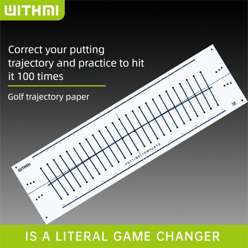 Track Paper Aid Indoor Putting Green Zubehör Übungsgolf-Trainingsmatte_voghion.com