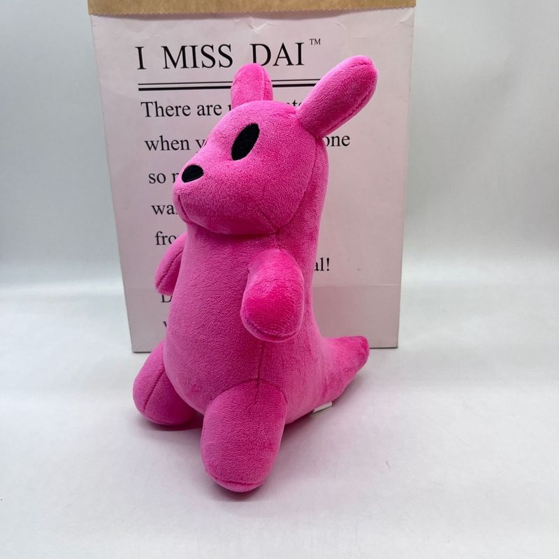 White World Slug Rain Cat Plush Toy Stuffed Animal Gift For Kids_voghion.com