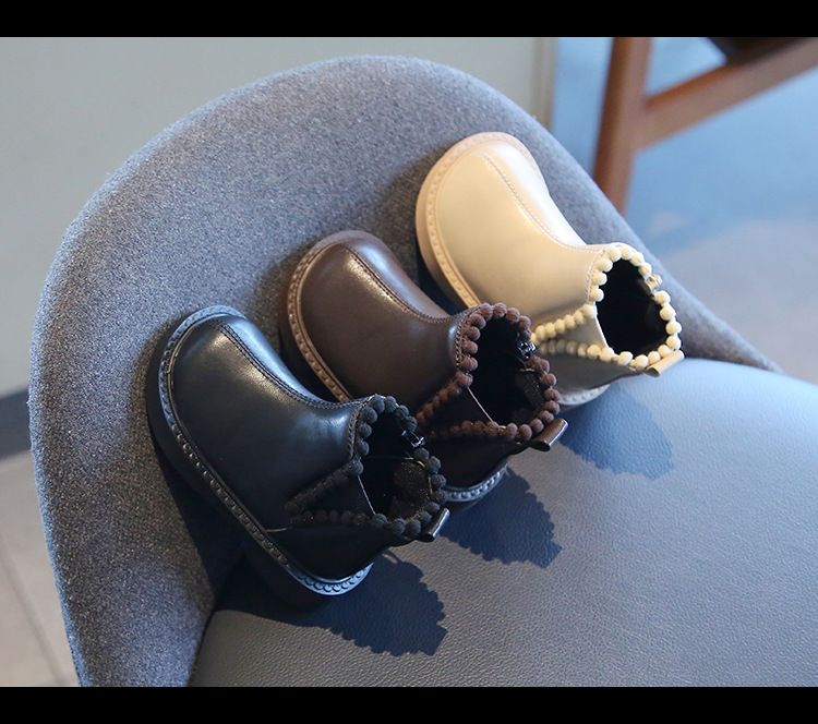 Stivali Martin per neonate Scarpe per bambini per bambini Scarpe singole primaverili e autunnali per ragazzi_voghion.com