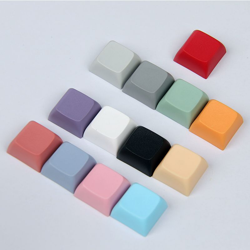 Xda1x Multi-Color PBT Material MX Cross Mouth Schwarz Rot Weiß Blau Grün Rosa Dunkel Hellgrau Beige Orange Lila_voghion.com