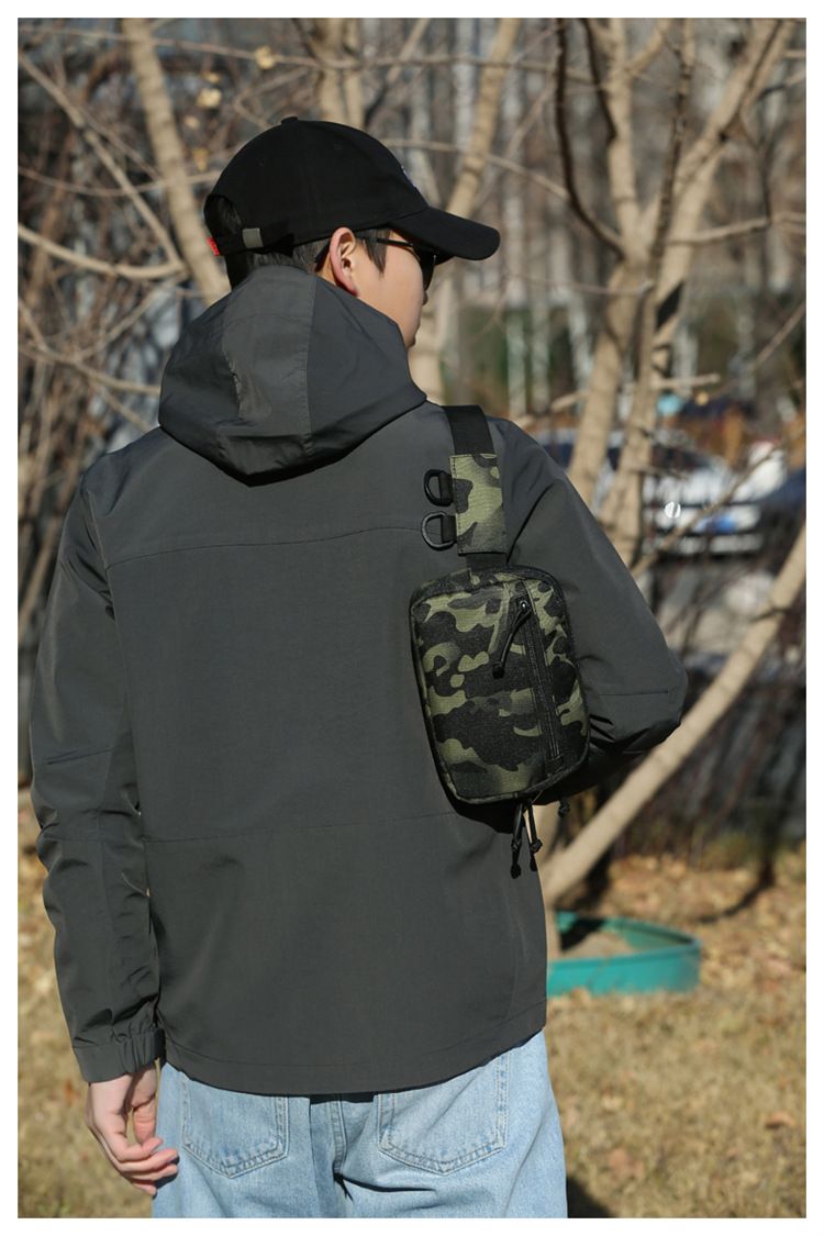 Borsa da jogging da città, alla moda, casual, da donna, in tinta unita, versatile, a tracolla, per sport all'aria aperta, marsupio per cellulare_voghion.com