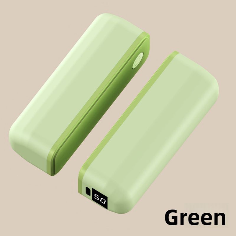 Trendy Items 2025 Cross-Border New Magnetic Detachable Mini Explosion-Proof Digital Display Portable USB Charging Hand Warmer_voghion.com