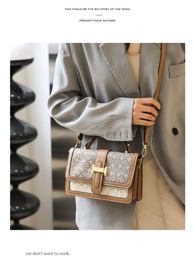 Kleine Quadratische Tasche 2023 Herbst Neue Mode Vielseitig frauen Schulter Handtasche Umhängetasche_voghion.com