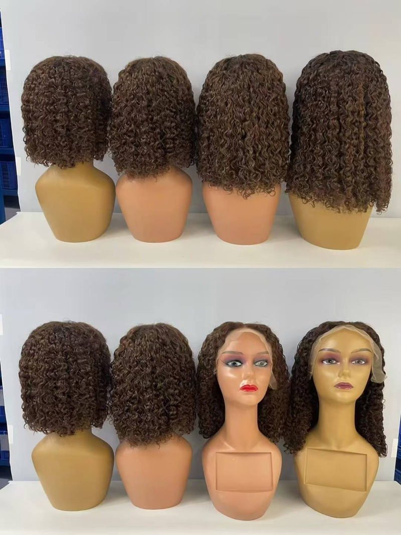 250% Density Bruine Kleur Water Wave Lace Frontale Pruik Voor Vrouwen 13x4 Hd Lace Wig Lijmloze Indiase Maagdelijke Haar Sluiting Pruik_voghion.com