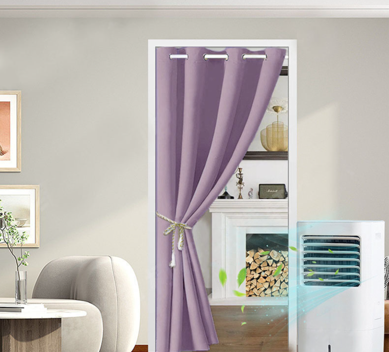 Tende Tenda per porta senza foratura Tenda per porta Privacy per vano porta Corridoio Tenda per porta Aria condizionata Divisorio temporaneo Divisorio per stoccaggio Tenda per porta armadio_voghion.com