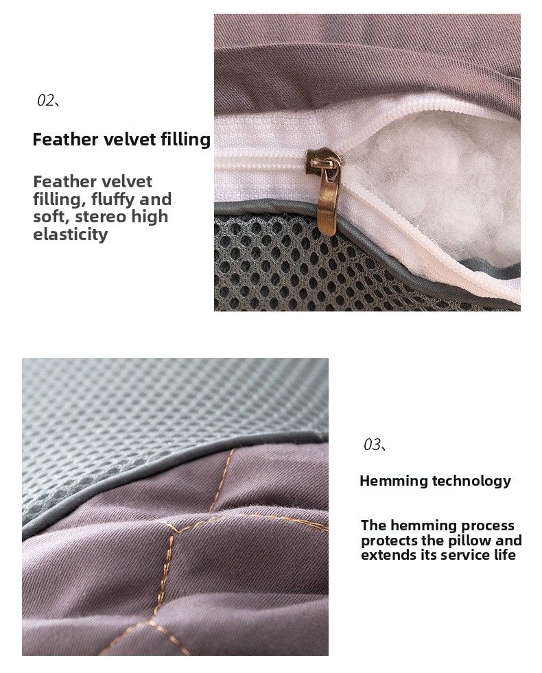 Cuscino a doppio strato in grano saraceno e memory foam per alleviare il dolore al collo – Altezza regolabile (10-15 cm), rivestimento in cotone antimicrobico, supporto ortopedico_voghion.com