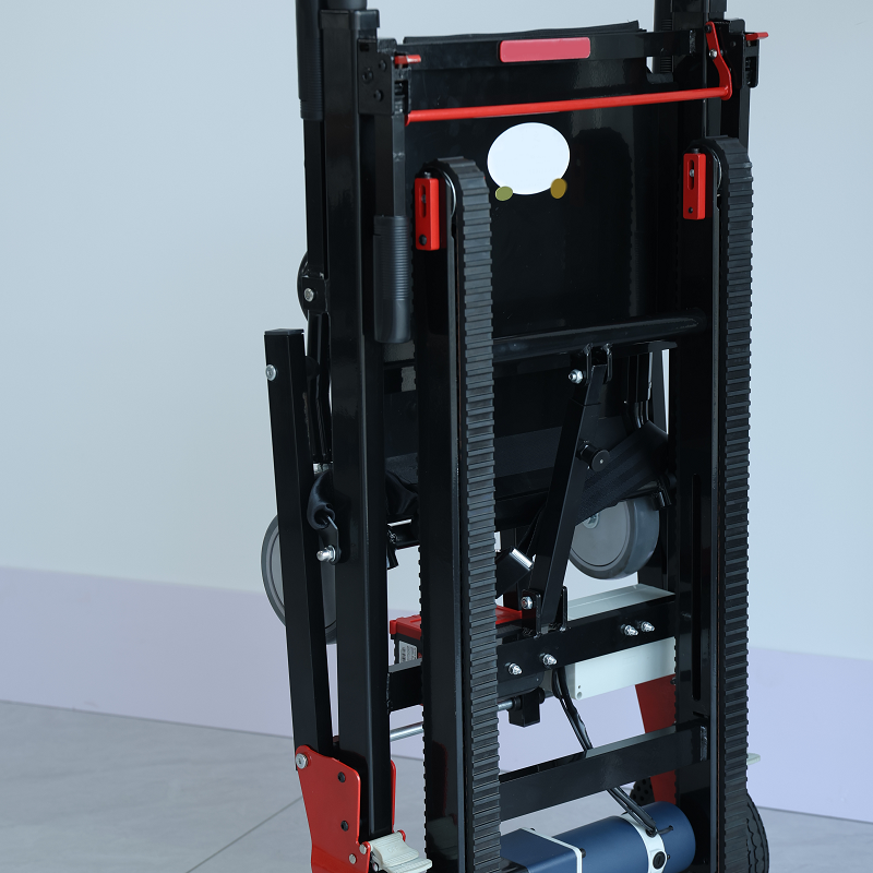 Deluxe Foldable Electric Stair-Climbing Chair: Powered Stair Transporter For Elderly Patient Care Effortless Home Hospital Transfer_voghion.com