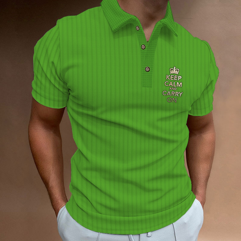 2023 Europa en de Verenigde Staten nieuwe hoogwaardige heren 3D digitaal bedrukte POLO shirt met korte mouwen rits POLO shirt_voghion.com