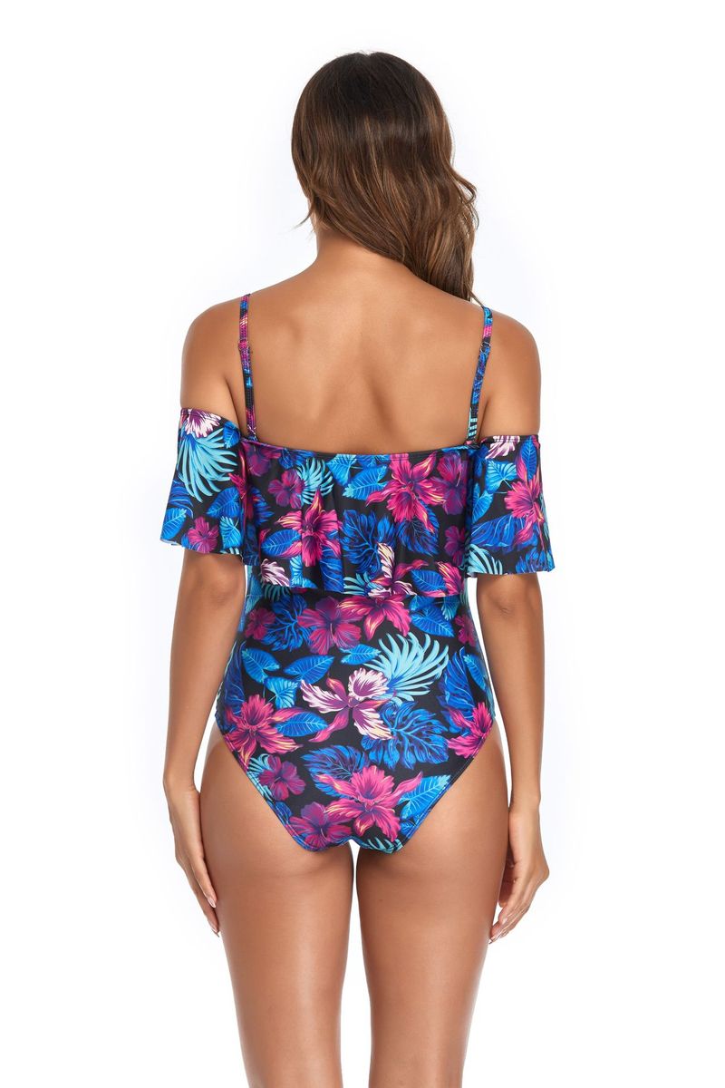Maillots de bain une pièce conservateurs pour femmes, grande taille, multicolores, sexy_voghion.com