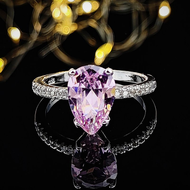 Dai Xi Neue 3A Zirkon Intarsien Voll Diamant Super Funkelnden Verlobungsring Für Frauen R6929 Einzigartige_voghion.com