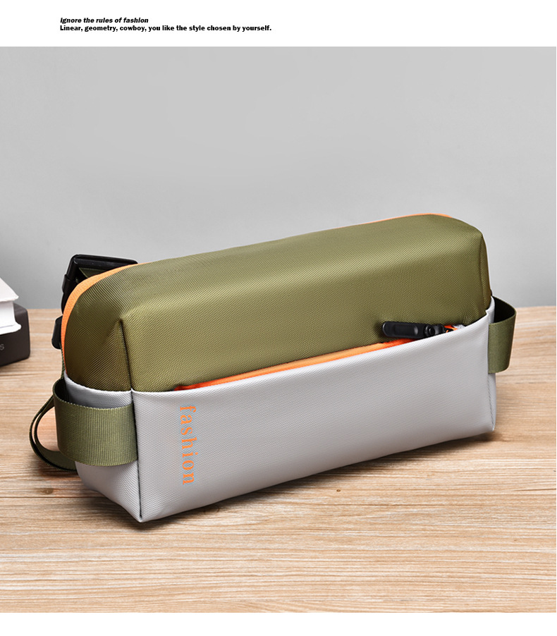 Borsa da petto da uomo: nuovi pannelli leggeri e alla moda, elegante borsa a tracolla, semplice pettorale da pendolarismo, borsa a tracolla da uomo da viaggio all'aperto_voghion.com