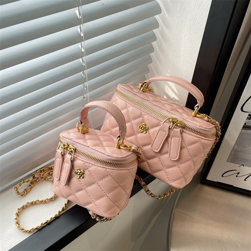 Lingge Kettentasche Damen 2023 neue Minitasche Persönlichkeit Pop ausländisches Temperament Umhängetasche Eimertasche_voghion.com