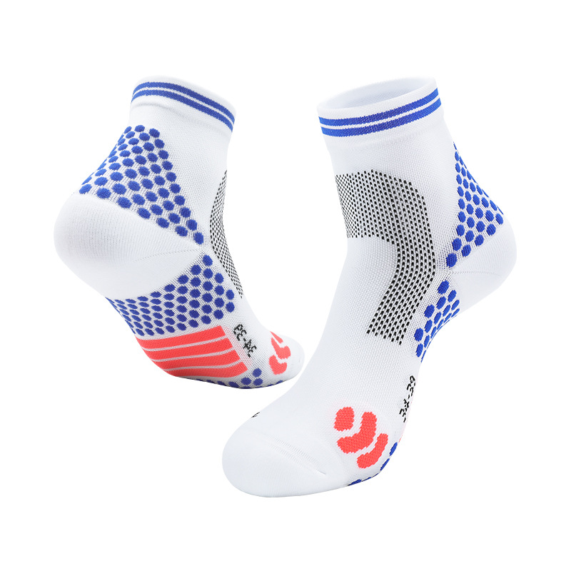 Erkekler ve kadınlar için profesyonel spor çorapları dağcılık basınçlı koşu çorapları havlu alt sıkıştırma bisiklet çorapları badminton çorapları toptan_voghion.com