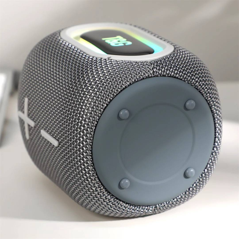Ny TG664 trådlös bluetooth högtalare bärbar subwoofer utomhus bärbar TWS färgglada vibrerande membran ljus presenter för män och kvinnor_voghion.com