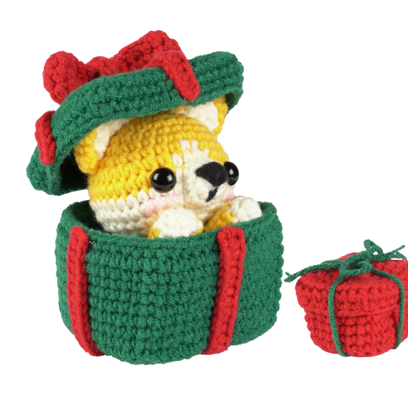 Haakmateriaalpakket Handgemaakte Diy Gebreide Puppy Leuke Cadeau Ornamenten_voghion.com