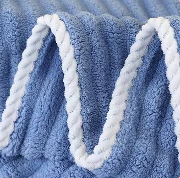 Microvezel Fleece Badhanddoek Zacht Absorberend Vergroot Dik Badhanddoek Koppel Thuis Grote Handdoek 80*160cm_voghion.com