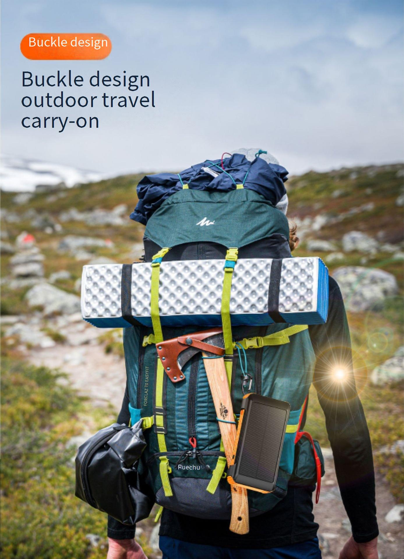 Power Bank Fast Charging 20000 MAh Solar Charger Hand Crank Power Mobile Power Large Capacity Outdoor Power OEM_voghion.com