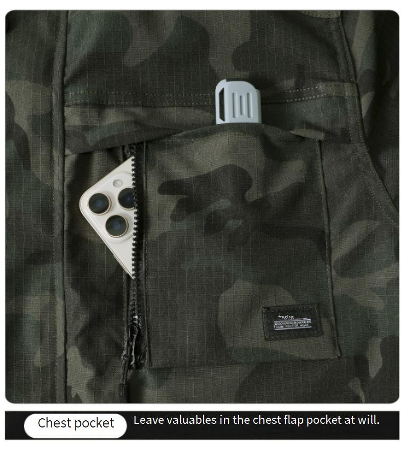 Taktisches Tarnuniform-Set – Strapazierfähige Militärarbeitskleidung für Männer, Outdoor-Training und Feldeinsätze (mehrere Farben und Größen erhältlich)_voghion.com