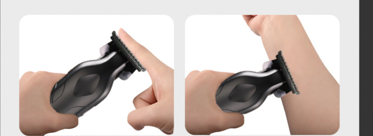 Professional Cordless Hair Clipper For Men - Powerful Rechargeable Hair Trimmer With Stainless Steel Blade, Detachable & Washable Head, Low Noise_voghion.com