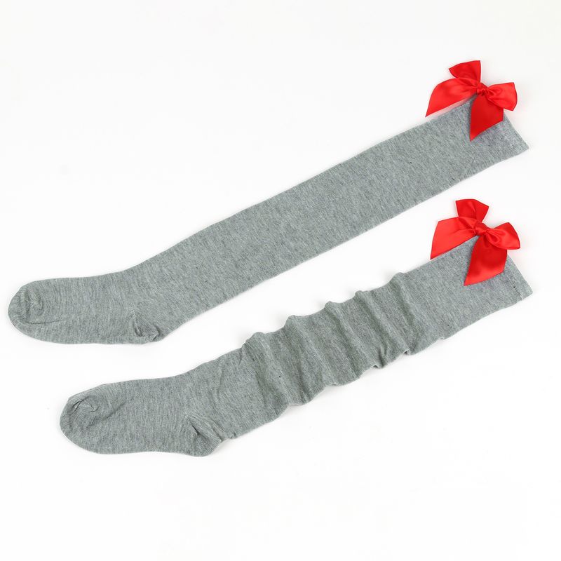 Calze sexy con fiocco per San Valentino sopra il ginocchio, calze alte, calze da donna, calze per feste di appuntamenti_voghion.com