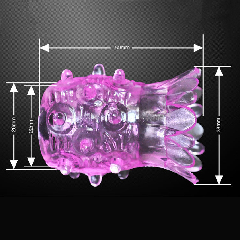 Crystal Reusable Silicone Soft Sleeve Enlargement Semen Lock Ring Ejaculation Delay Sex Toys Tools For_voghion.com