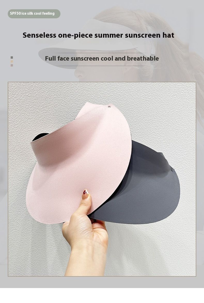 Vasaras skriešanas saules aizsargcepure, sieviešu āra sporta atvērta augšdaļa, saules aizsargcepure, 3D bezgalvas cepures tehnoloģija, bez pēdām, saules cepures tendence_voghion.com