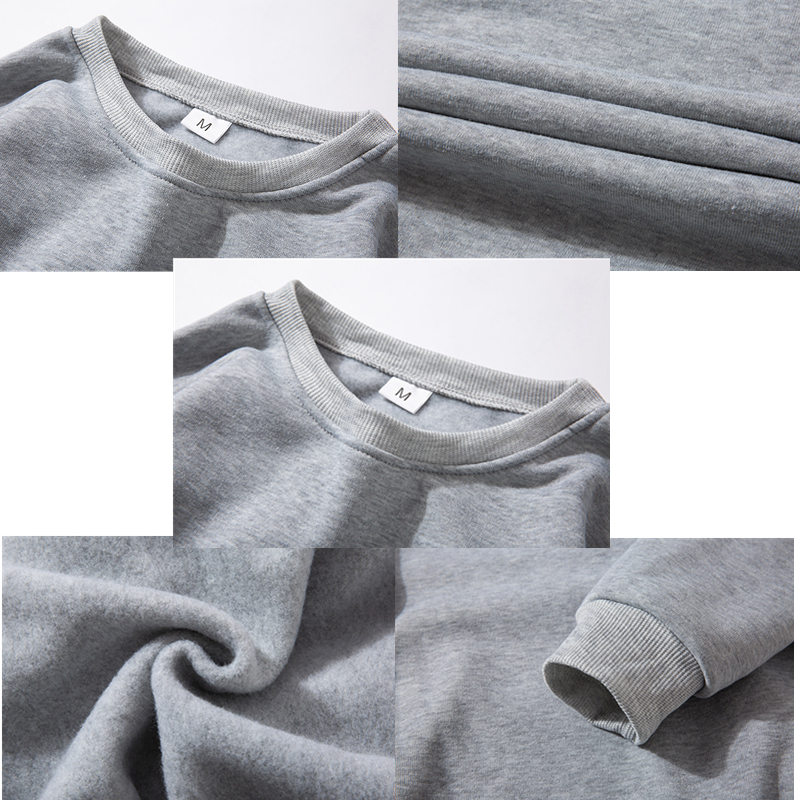 Nieuw herenpak Sportswear 2-delig losvallend wollen sweatshirt met ronde hals + broekpak Sportswear joggingpak met capuchon_voghion.com