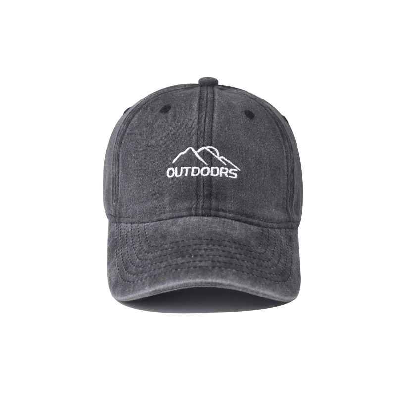 Oprana rabljena vanjska planinska bejzbolska muška i ženska traper kapa za četiri godišnja doba, jednostavna kapa s pačjim kljunom i sjenilom_voghion.com