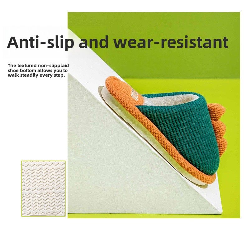 Pantofole in cotone per bambini, invernali, per ragazze, per la casa, al chiuso, carine, in cotone, antiscivolo, calde, per genitori e figli_voghion.com