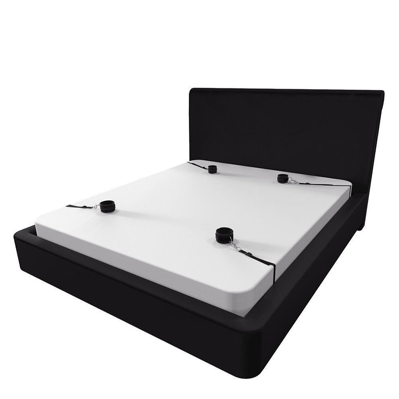 Postelja Manšete za gležnje BDSM Trak za zadrževanje Bondage Par Spogledovanje Izdelek Seks igrače_voghion.com