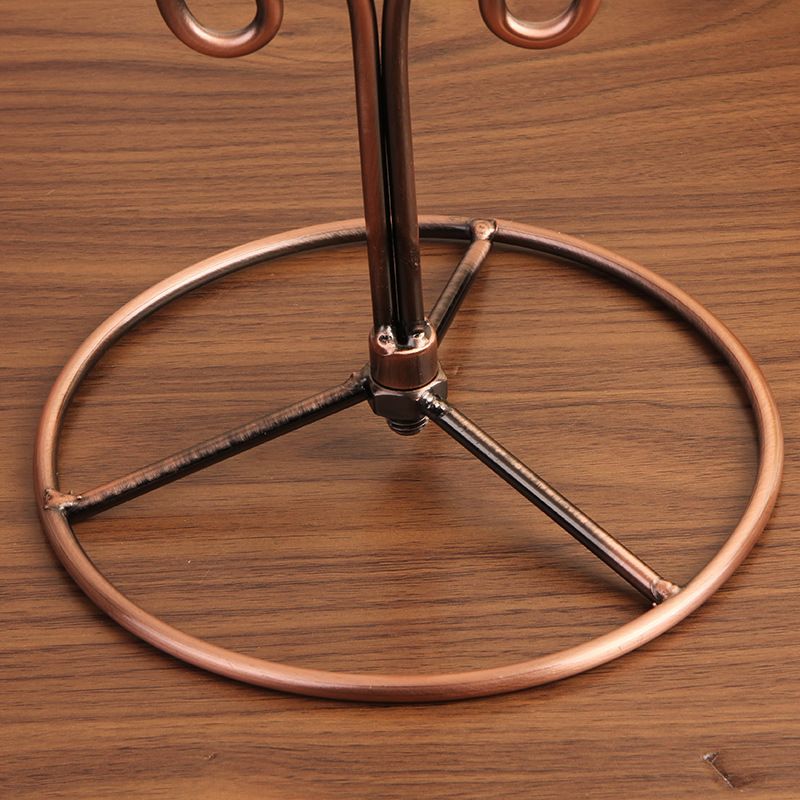 Countertop Wine Glass Rack Hold 6 Glasses Wine Racks For Home Decor Kitchen Storage_voghion.com