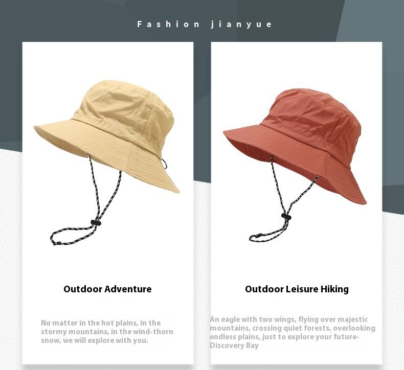 Aufbewahrungstasche Hut Kinder Modischer Sommer Schnelltrocknender Fischerhut Wasserdichter Bergsteigerhut Für Den Außenbereich Herren Sonnenschutzhut_voghion.com
