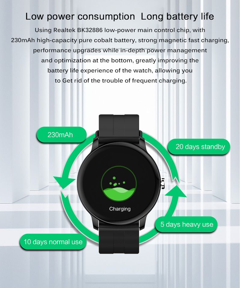 Z2PLUS Smart Watch – Bluetooth-Anrufe, Herzfrequenz- und SpO2-Monitor, über 100 Sportmodi, IP68 wasserdicht_voghion.com