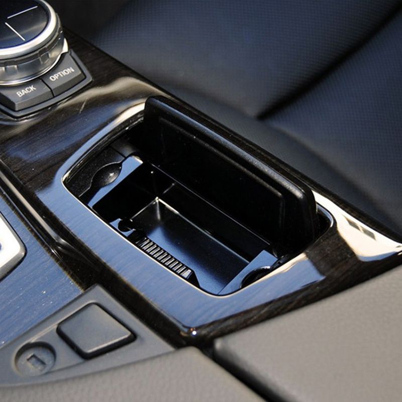 Car ABS Center Console Ashtray Assembly Box Cover Suitable For BMW 5 Series 2010-2017_voghion.com