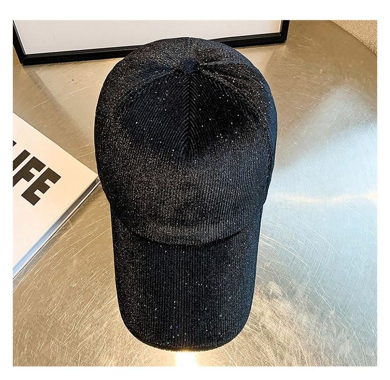 Lucky Bag Herbst Winter Cord Einfarbig Licht Ple Entenzunge Trendy Herren Outdoor Damen Sport Warm Baseball_voghion.com