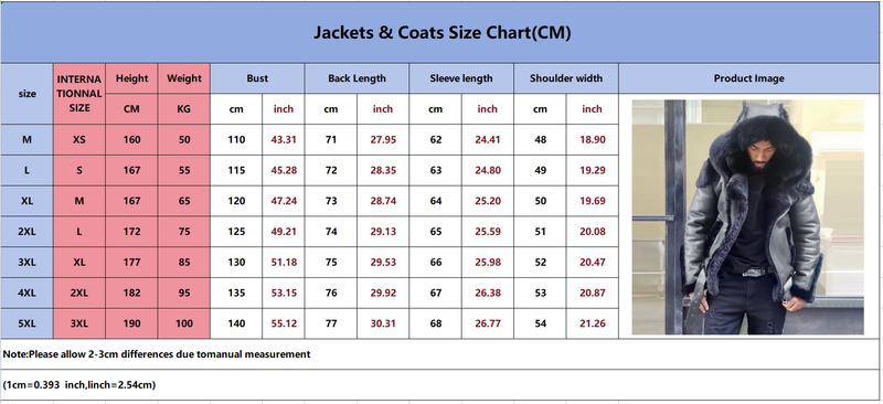 Premium parka met imitatiebontvoering voor heren - zware winterjas met afneembare capuchon, waterafstotende PU-buitenkant (1,35 kg)_voghion.com