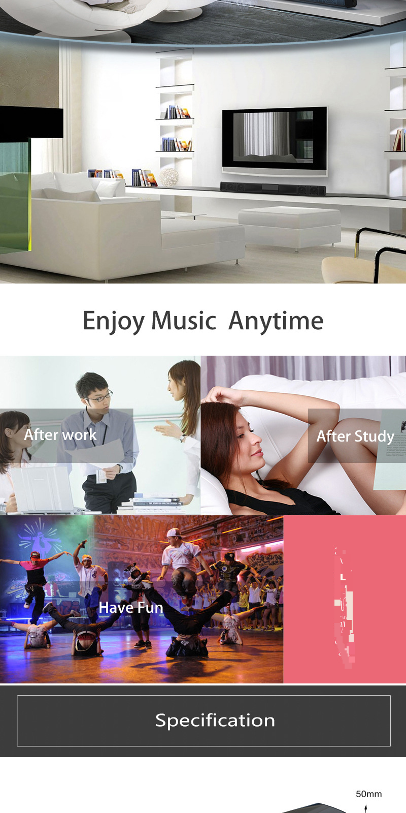 Bestverkochte soundbar home theater-luidspreker met Bluetooth_voghion.com