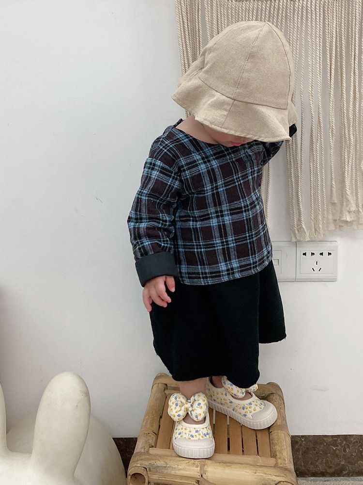 Mädchen bogen leinwand schuhe non-slip weiche sohle neue atmungsaktive casual schuhe vielseitig kinder schuhe_voghion.com