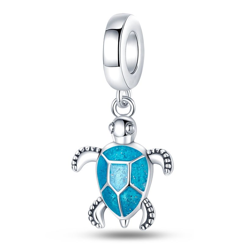 Women's Jewelry Luminous Ocean Style Shell Crab Dolphin Starfish Turtle Pendant Silver Plated DIY Jewelry Accessories Beads_voghion.com
